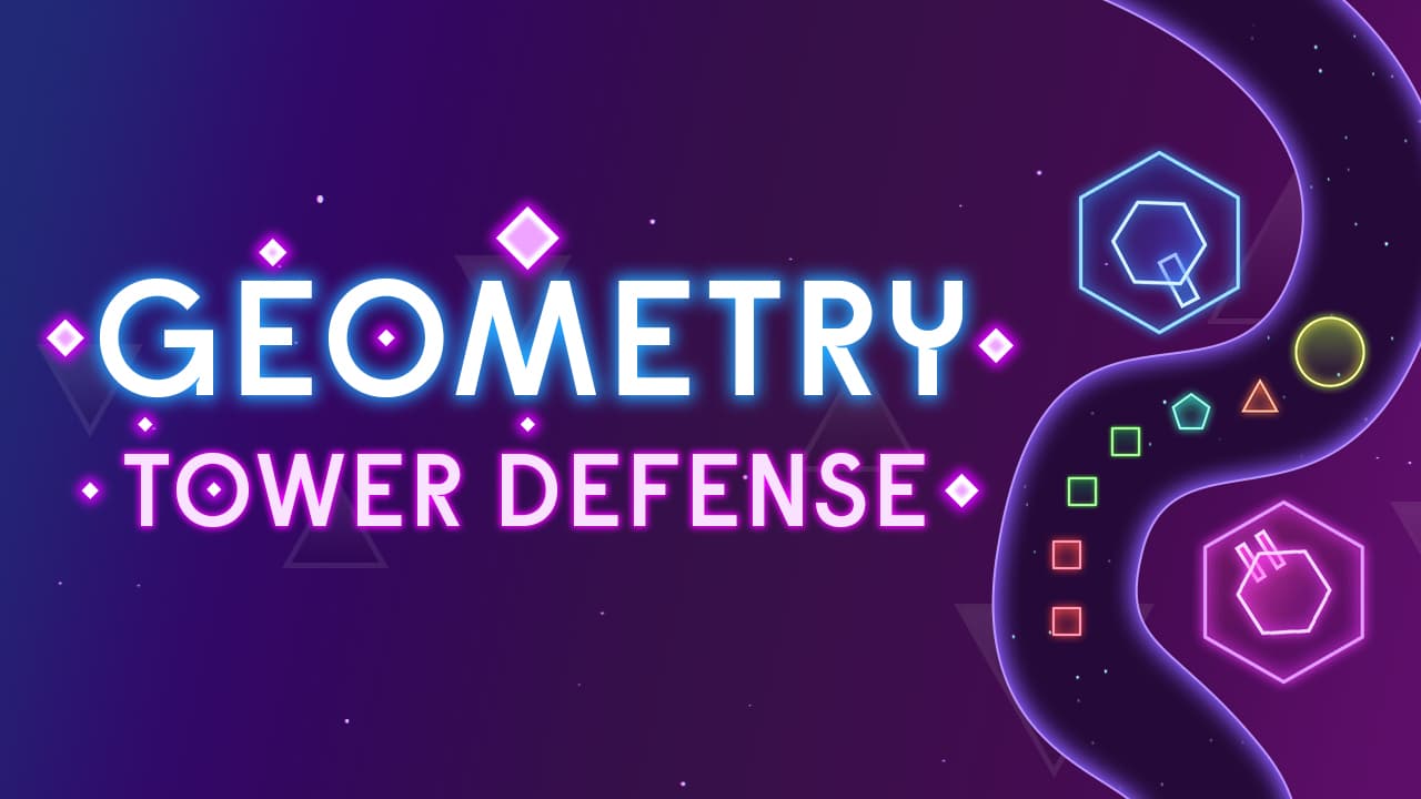 Geometry Tower Defense screenshot 1