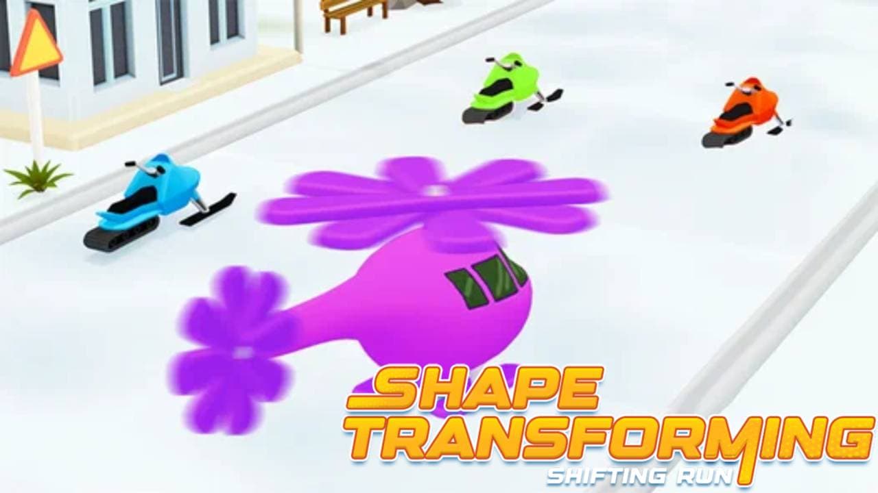 Shape Transforming: Shifting Run screenshot 1