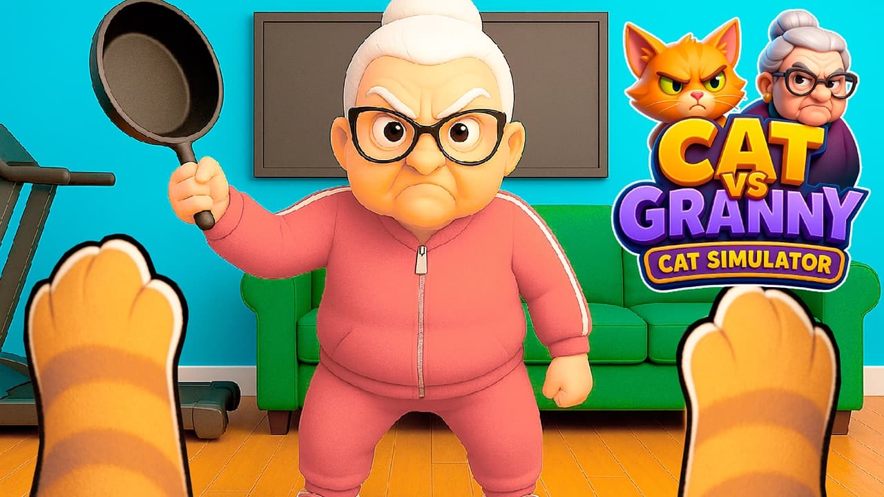 Cat vs Granny. Cat Simulator screenshot 1