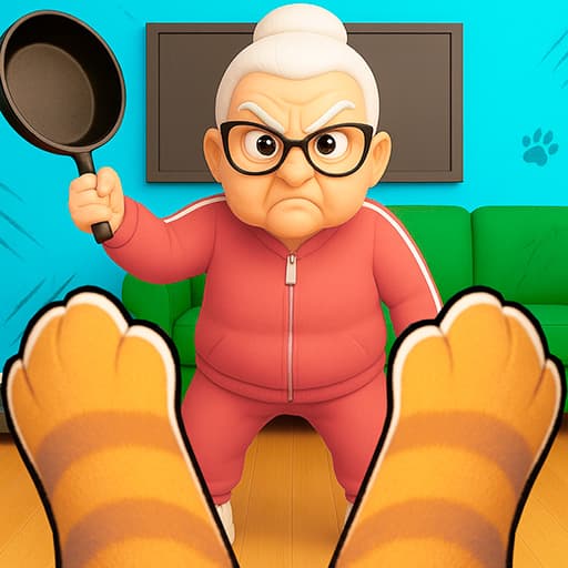 Cat vs Granny. Cat Simulator screenshot 3