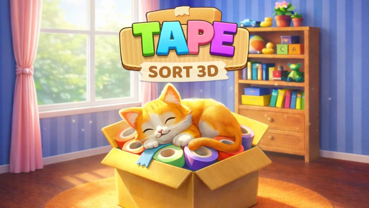Tape Sort 3D screenshot 1