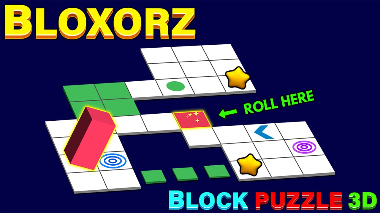 Bloxorz - Block Puzzle 3d screenshot 1