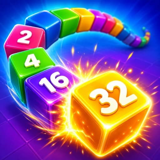 2048 Snake.io screenshot 3