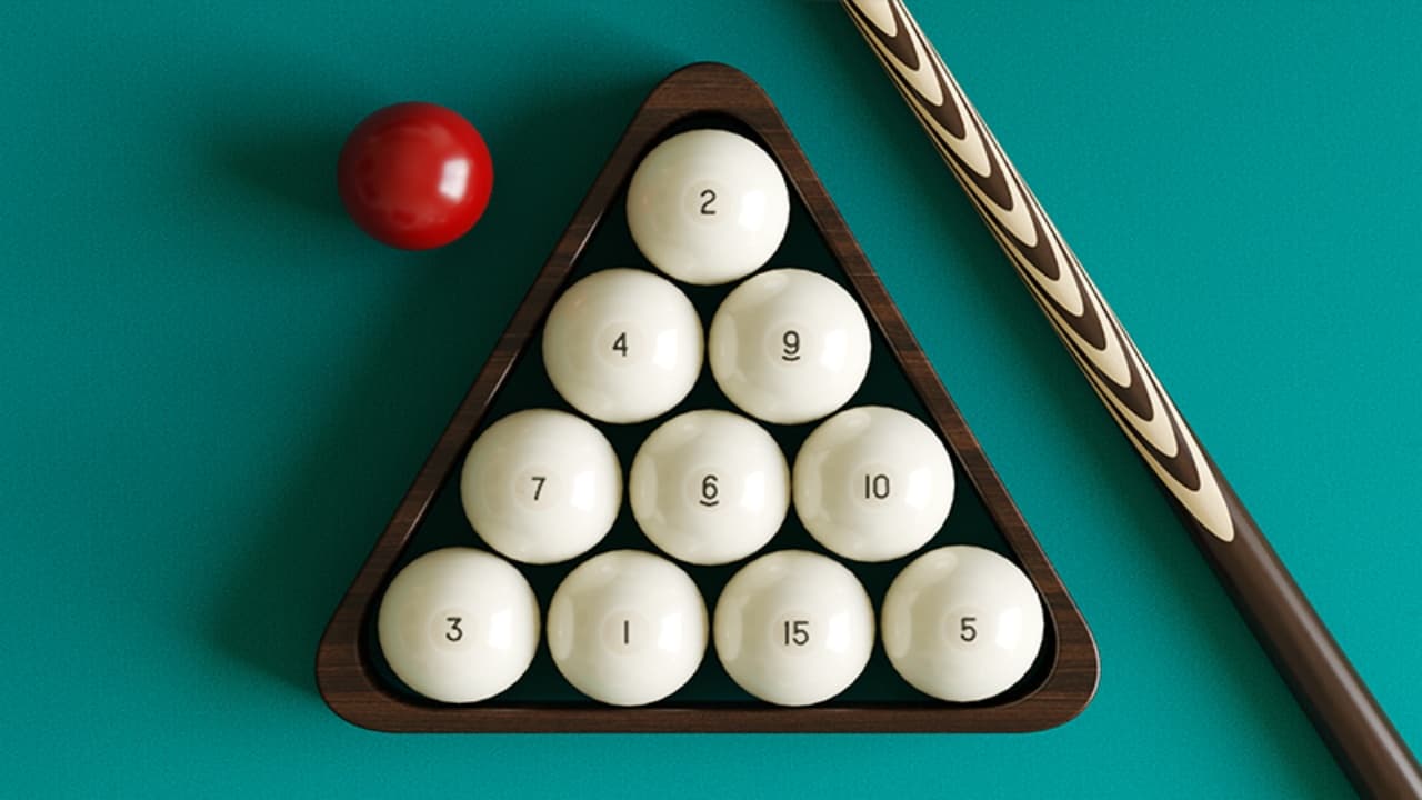 Billiards 3D: Russian Pyramid screenshot 1