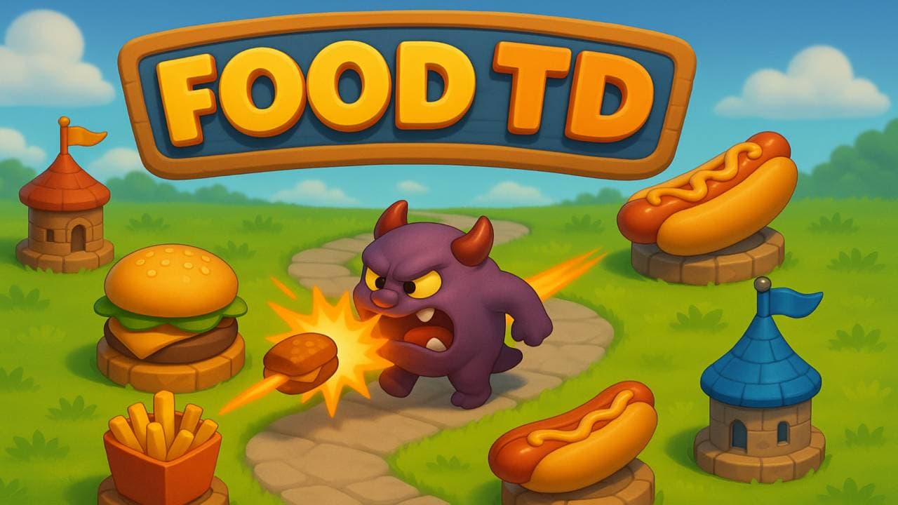 Food Tower Defense screenshot 1