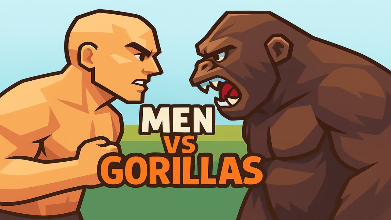 Men Vs Gorillas screenshot 1