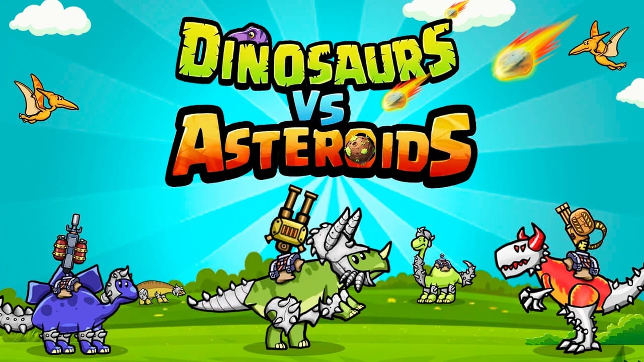 Dinosaurs vs Asteroids screenshot 1