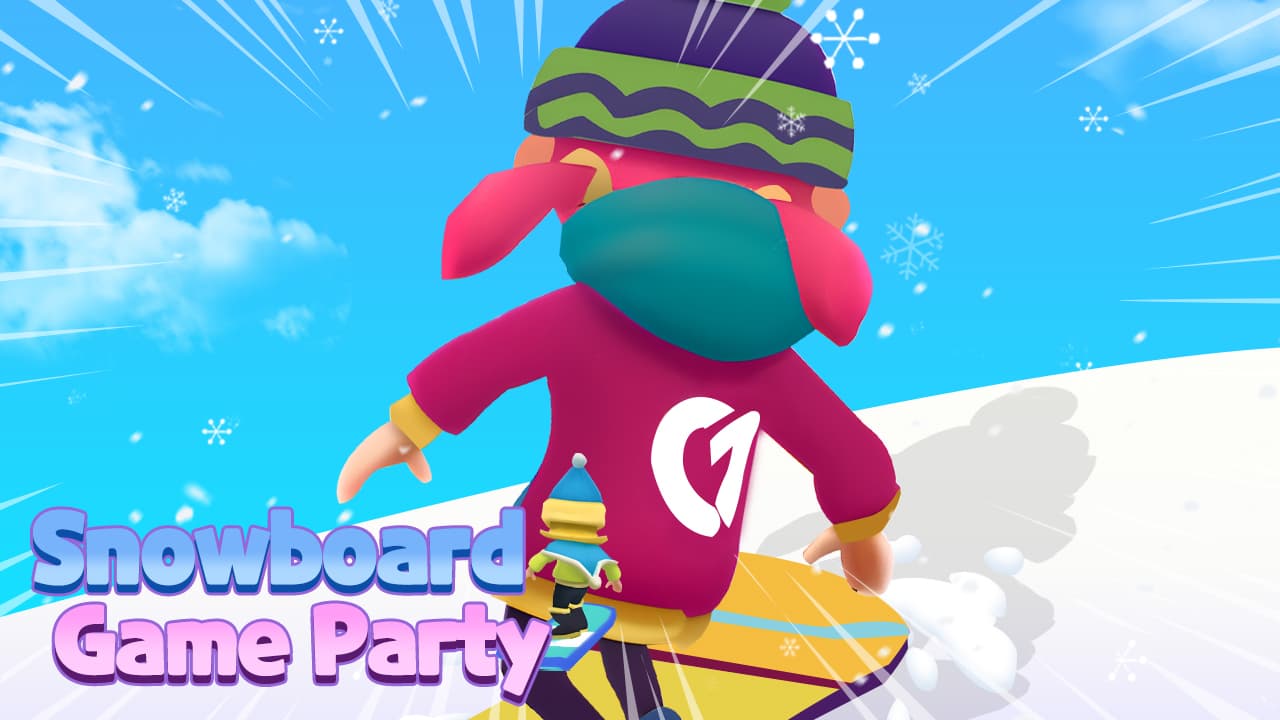 Snowboard Game​ Party screenshot 1