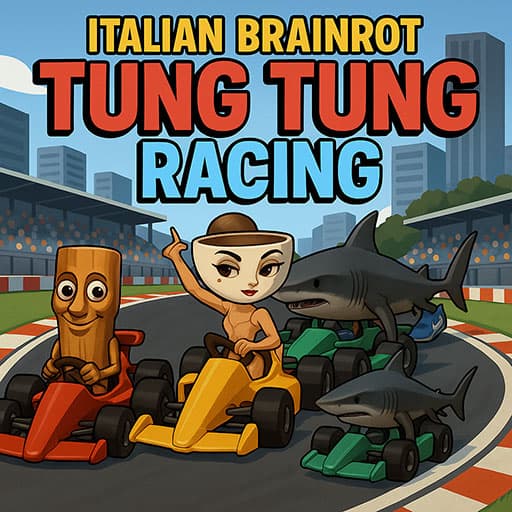 Italian Brainrot Tung Tung Racing screenshot 3