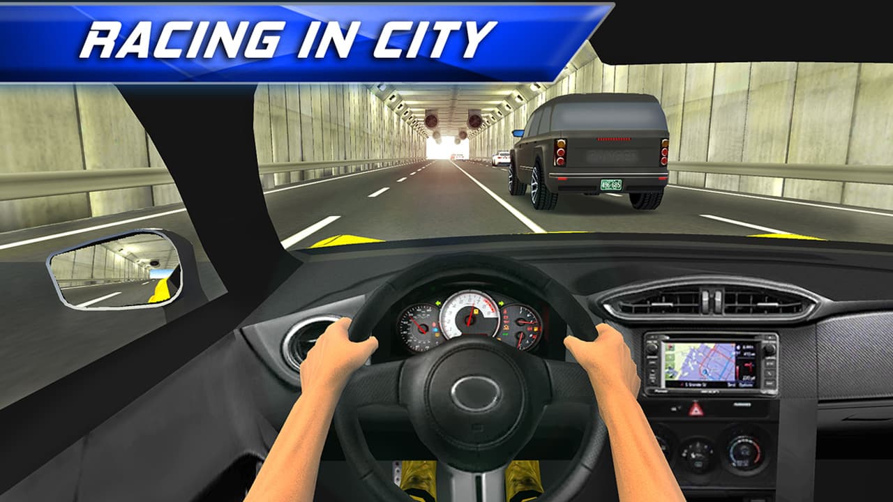 Racing in City screenshot 1