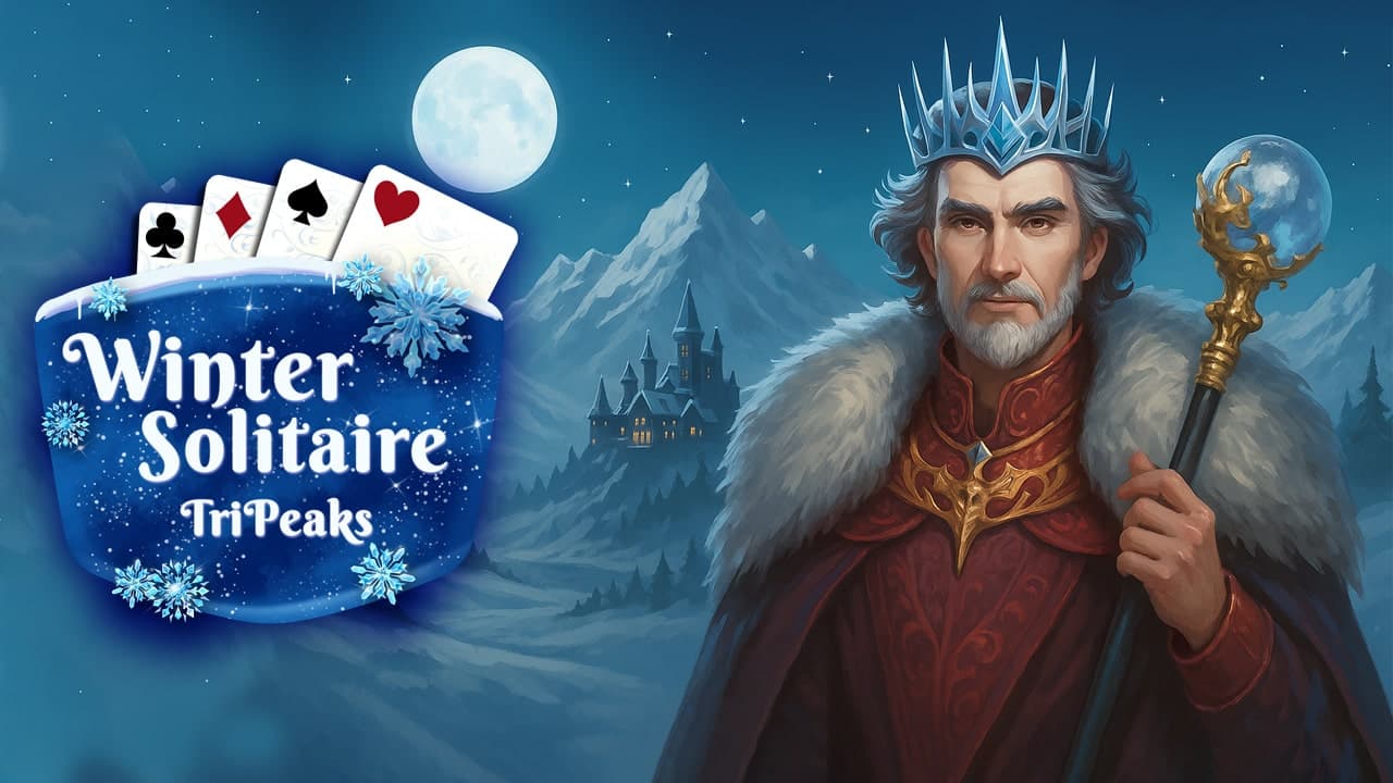Winter Solitaire TriPeaks screenshot 1