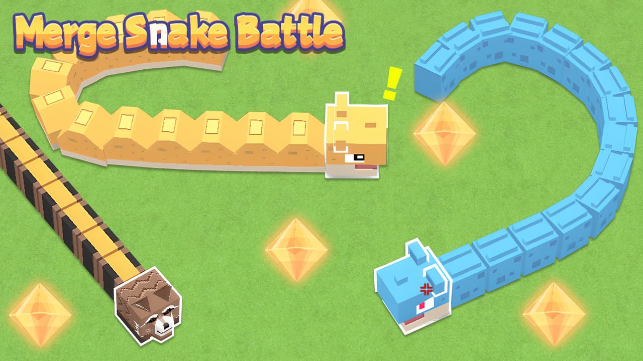 Merge Snake Battle screenshot 1
