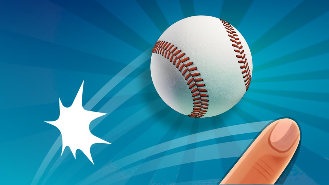 Flick Baseball Super Homerun screenshot 1
