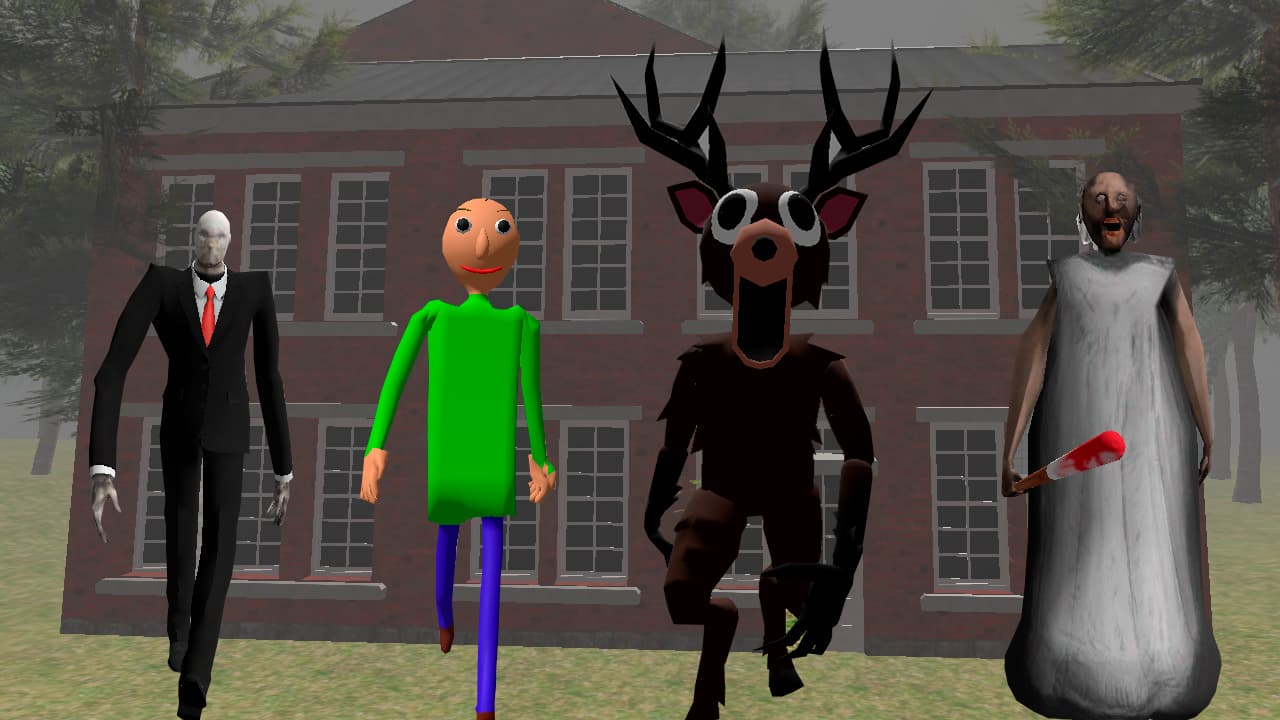 Asylum: Baldi Granny Slender screenshot 1