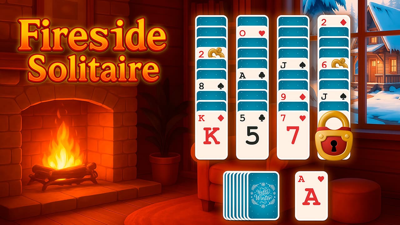Fireside Solitaire screenshot 1