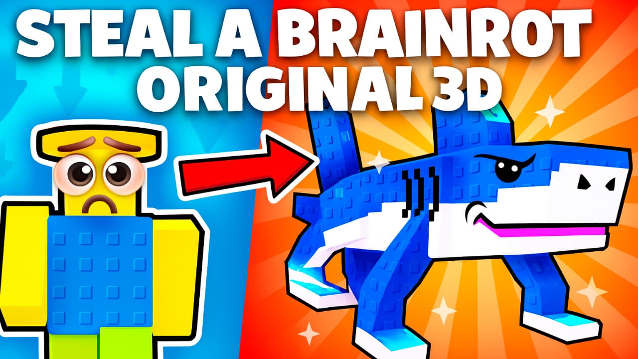 Steal Brainrot Original 3D screenshot 1