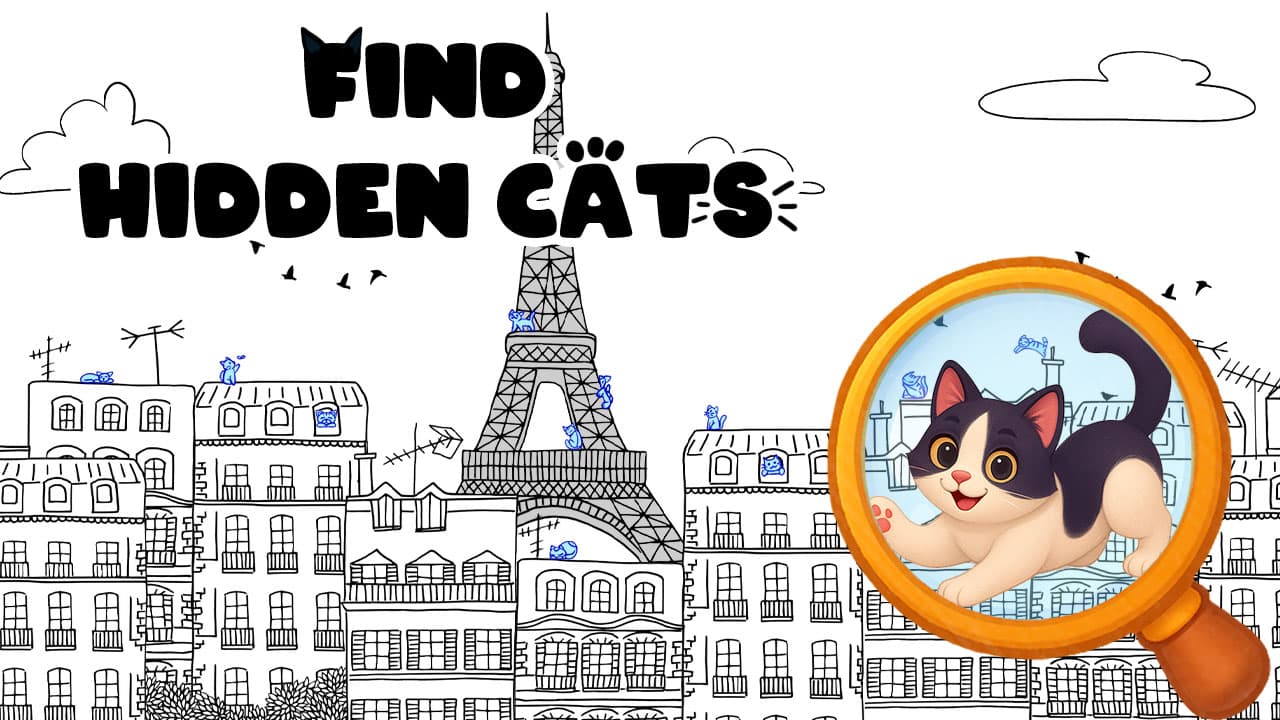 Find Hidden Cats screenshot 1