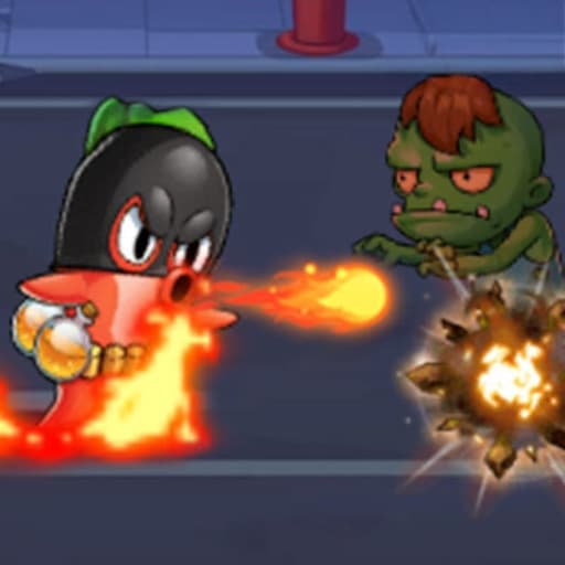 Plant Merge: Zombie War screenshot 2