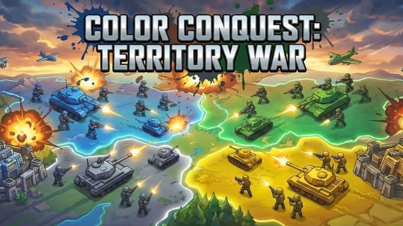 Color Conquest: Territory War screenshot 1
