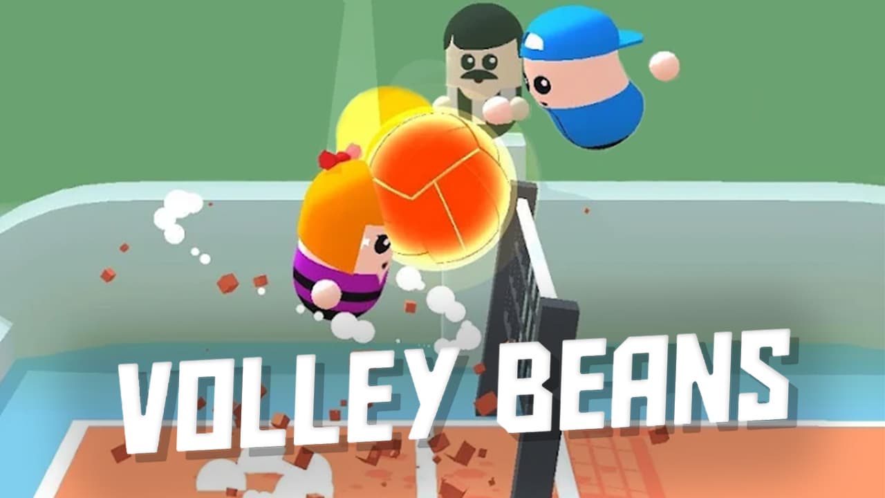 Volley Beans - Volleyball Game screenshot 1