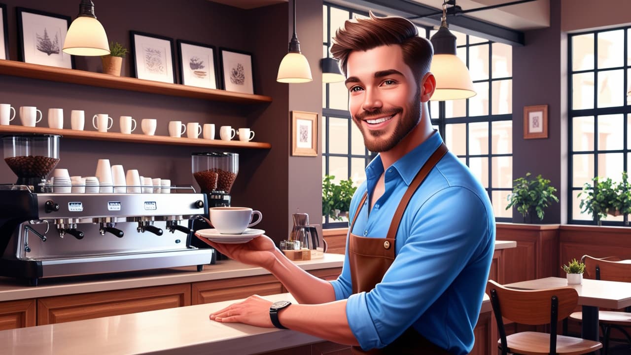Cafe Owner Business Simulator screenshot 1