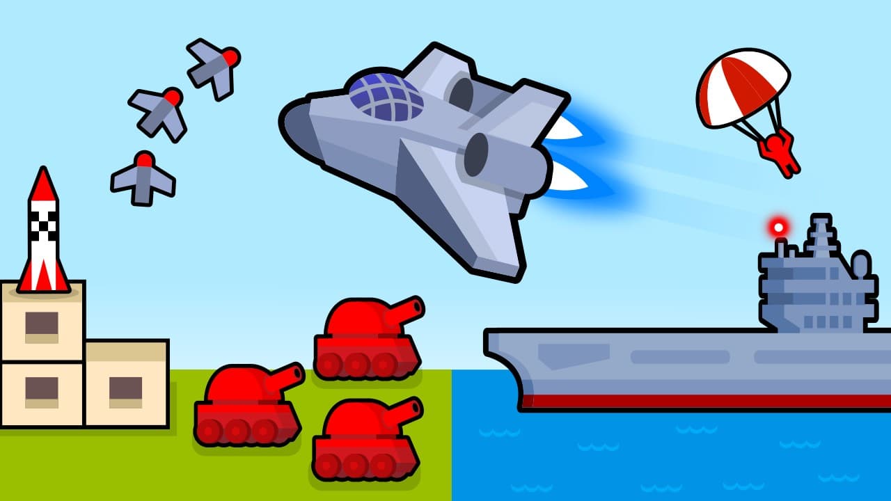 Air Strike 2D screenshot 1