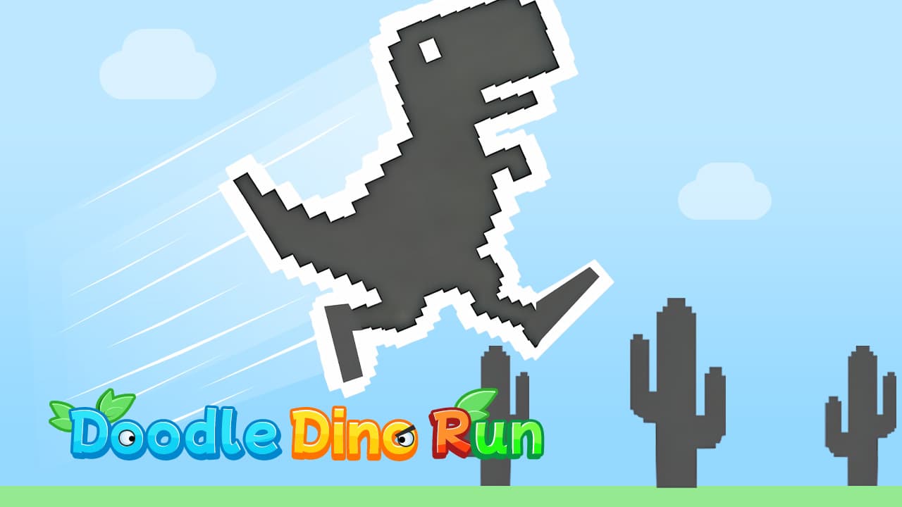 Doodle Dino Run screenshot 1