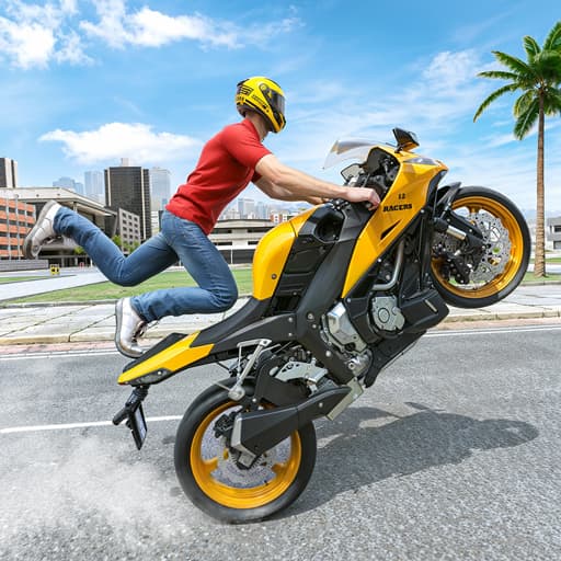 Motorcycle simulator offline screenshot 3