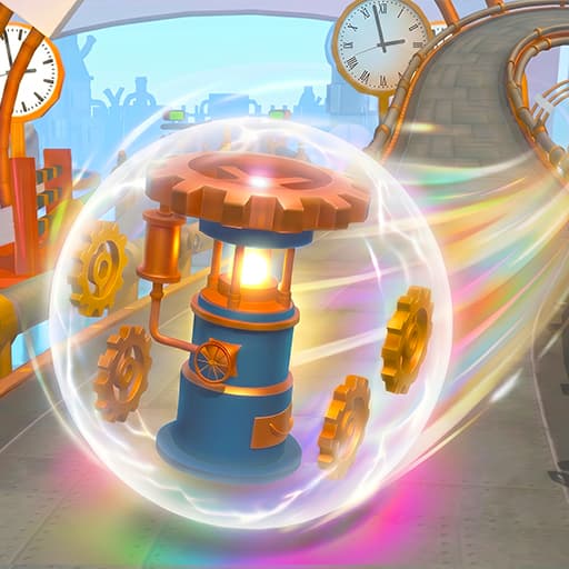 Cyber Rolling Going Ball 3D screenshot 3
