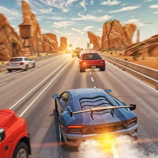 Lambo Traffic Racer screenshot 3