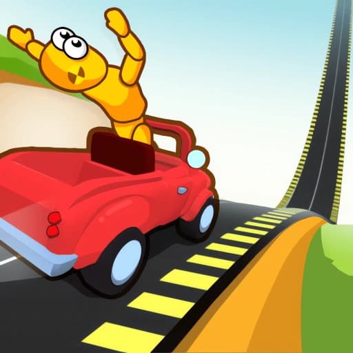 Downhill Car Ride: Crash Test screenshot 3