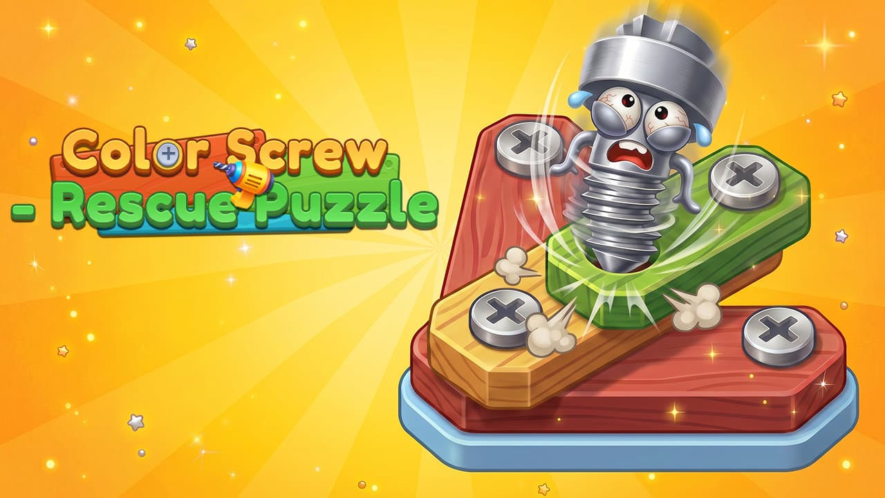 Color Screw Rescue Puzzle screenshot 1