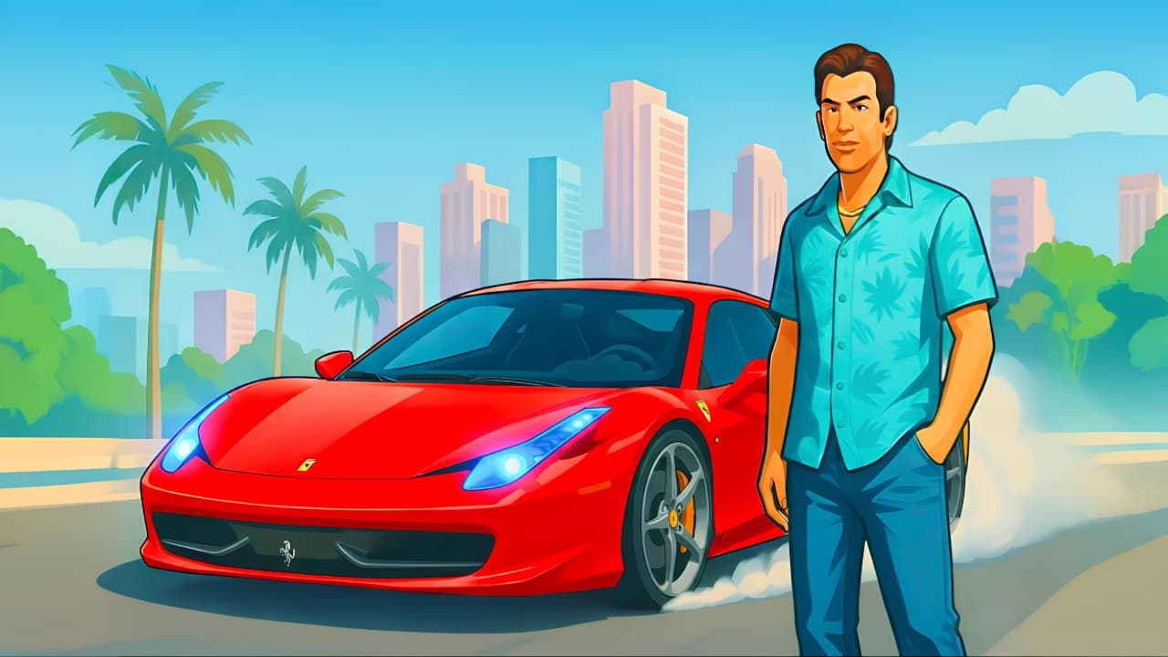 Vice City Driver screenshot 1