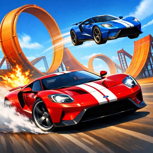 Two Stunt Supercars screenshot 2