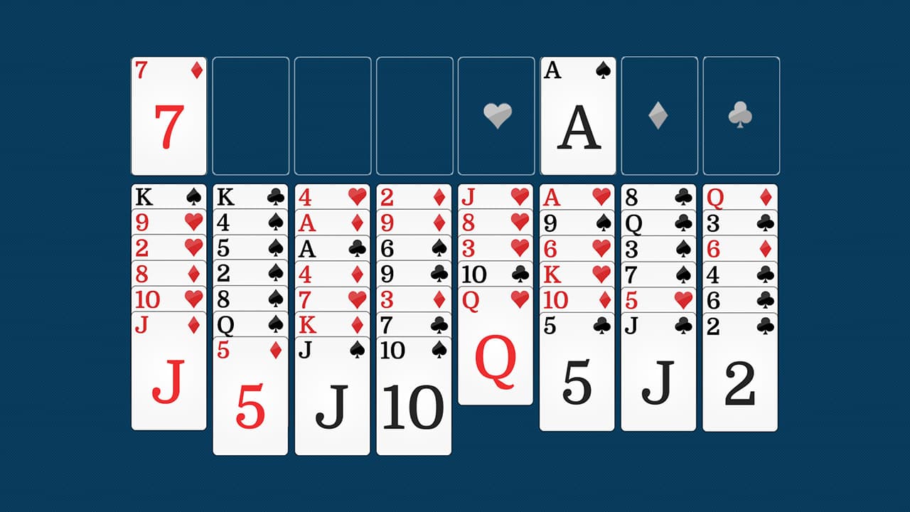 Freecell Solitaire screenshot 1
