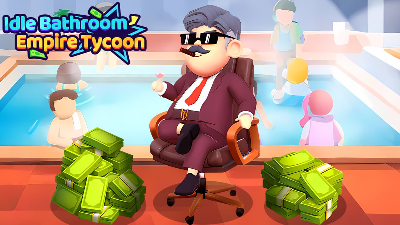 Idle Bathroom Empire Tycoon screenshot 1