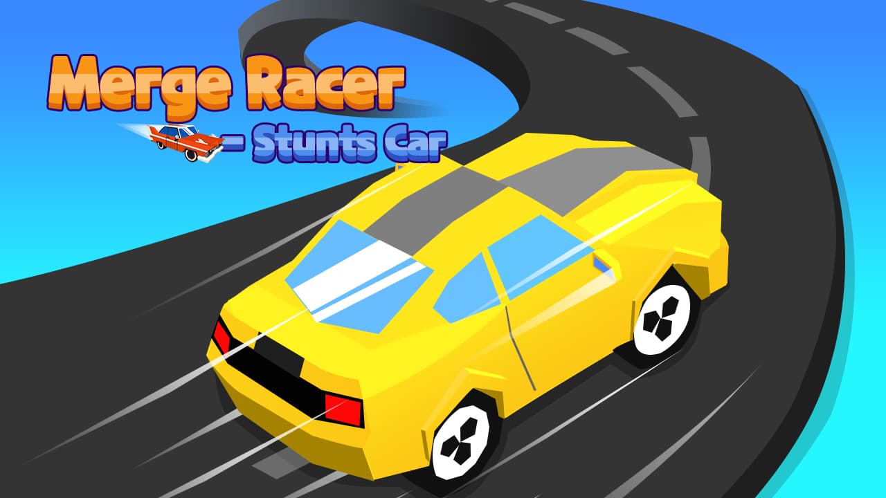 Merge Racer Stunts Car screenshot 1