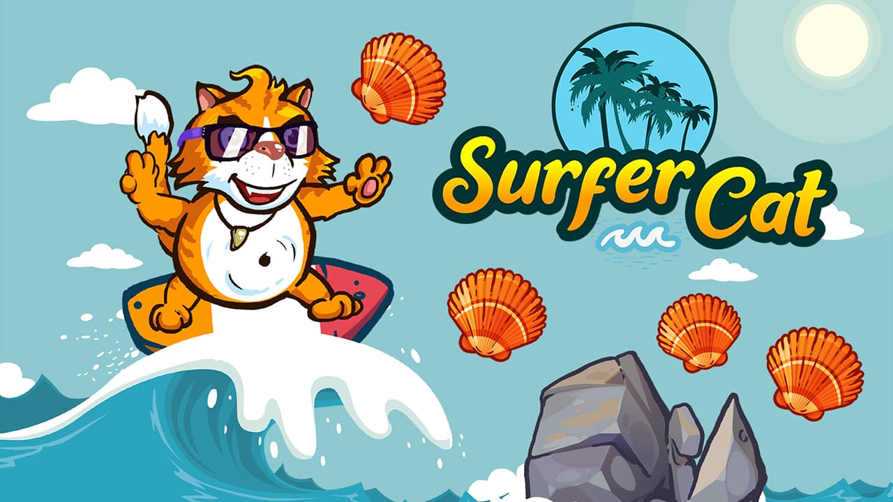 Surfer Cat screenshot 1