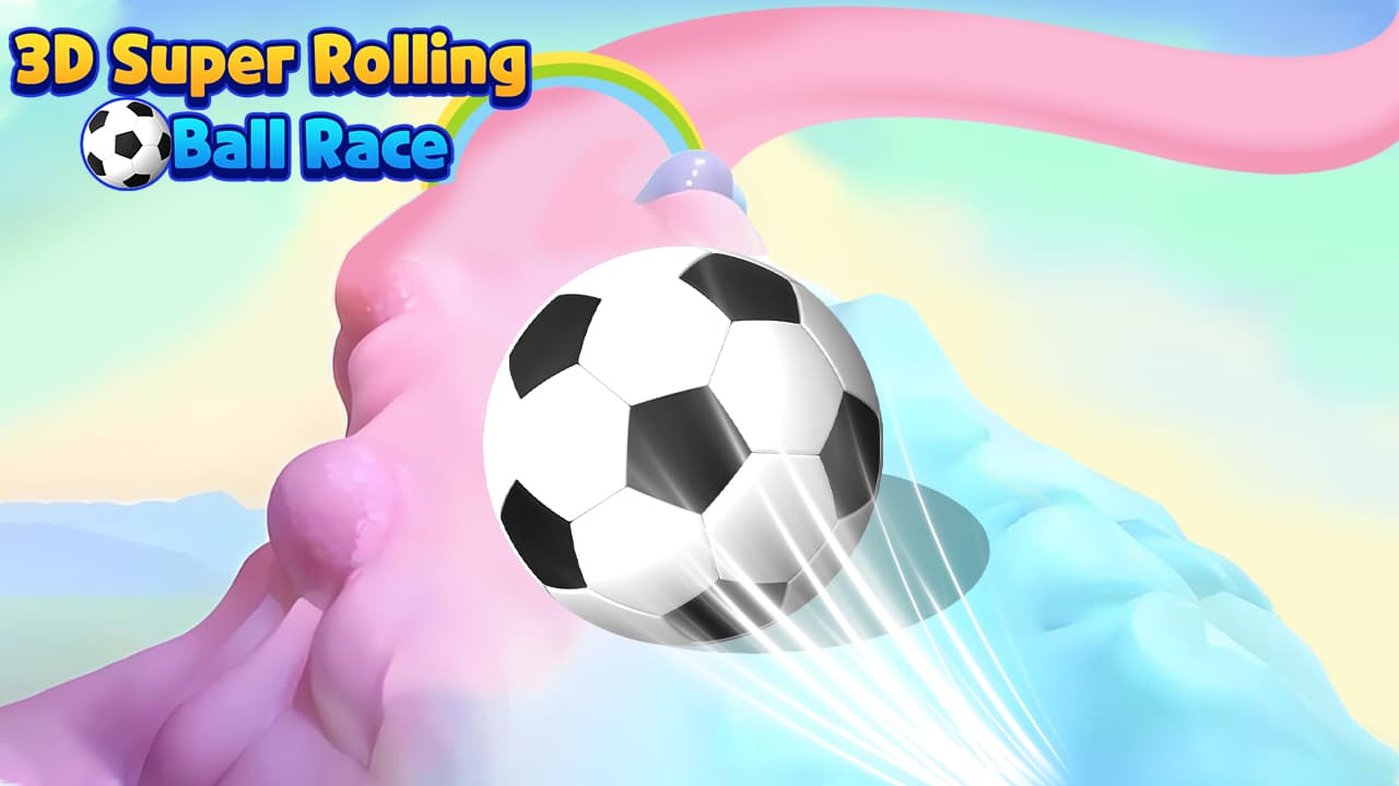 3D Super Rolling Ball Race screenshot 1