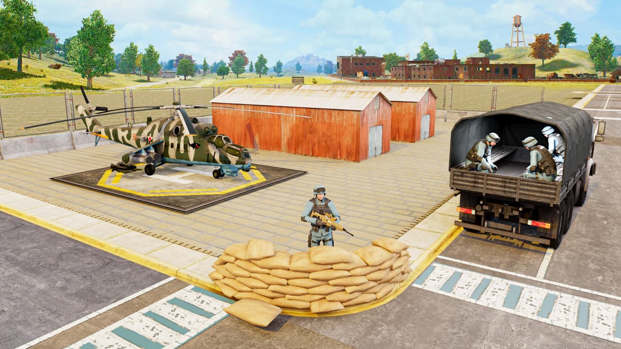 Army Machine Transporter Truck screenshot 1
