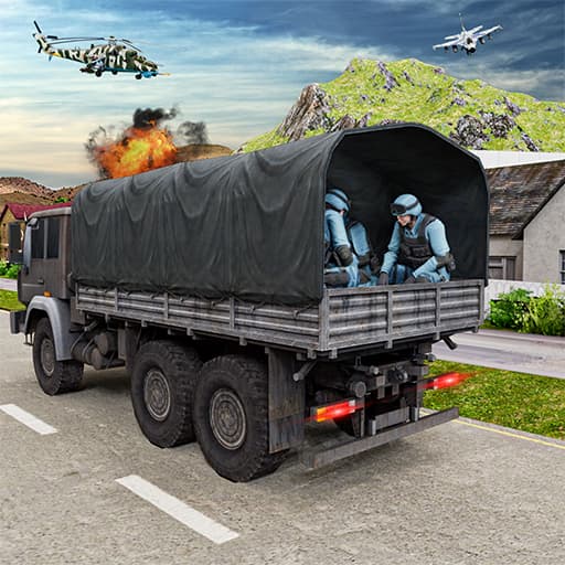 Army Machine Transporter Truck screenshot 3