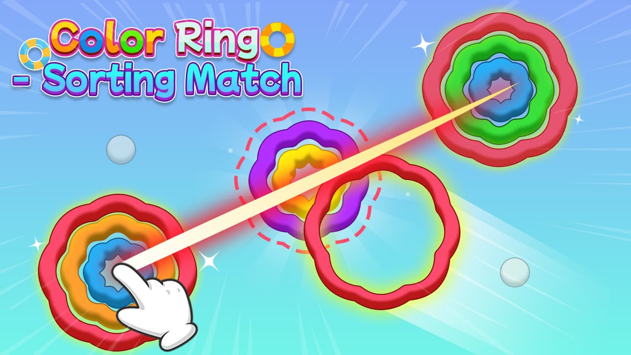 Color Ring Sorting Match screenshot 1