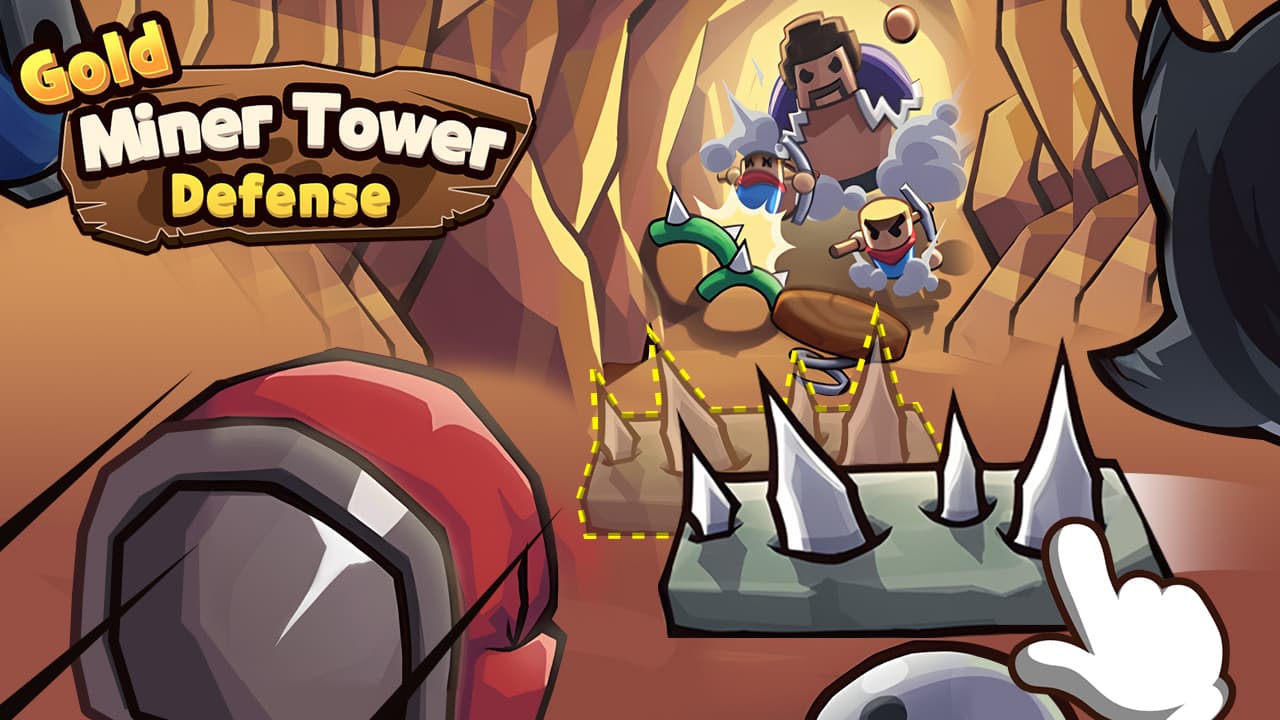 Gold Miner Tower Defense screenshot 1