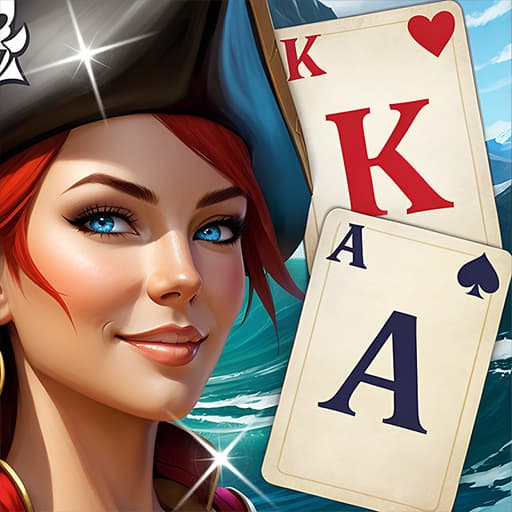 Solitaire Klondike - Treasure Island screenshot 3