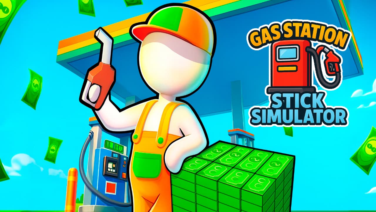 Gas Station - Stick Simulator screenshot 1