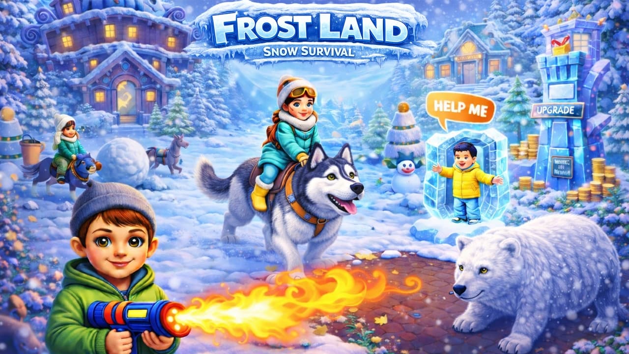 Frost Land - Snow Survival screenshot 1