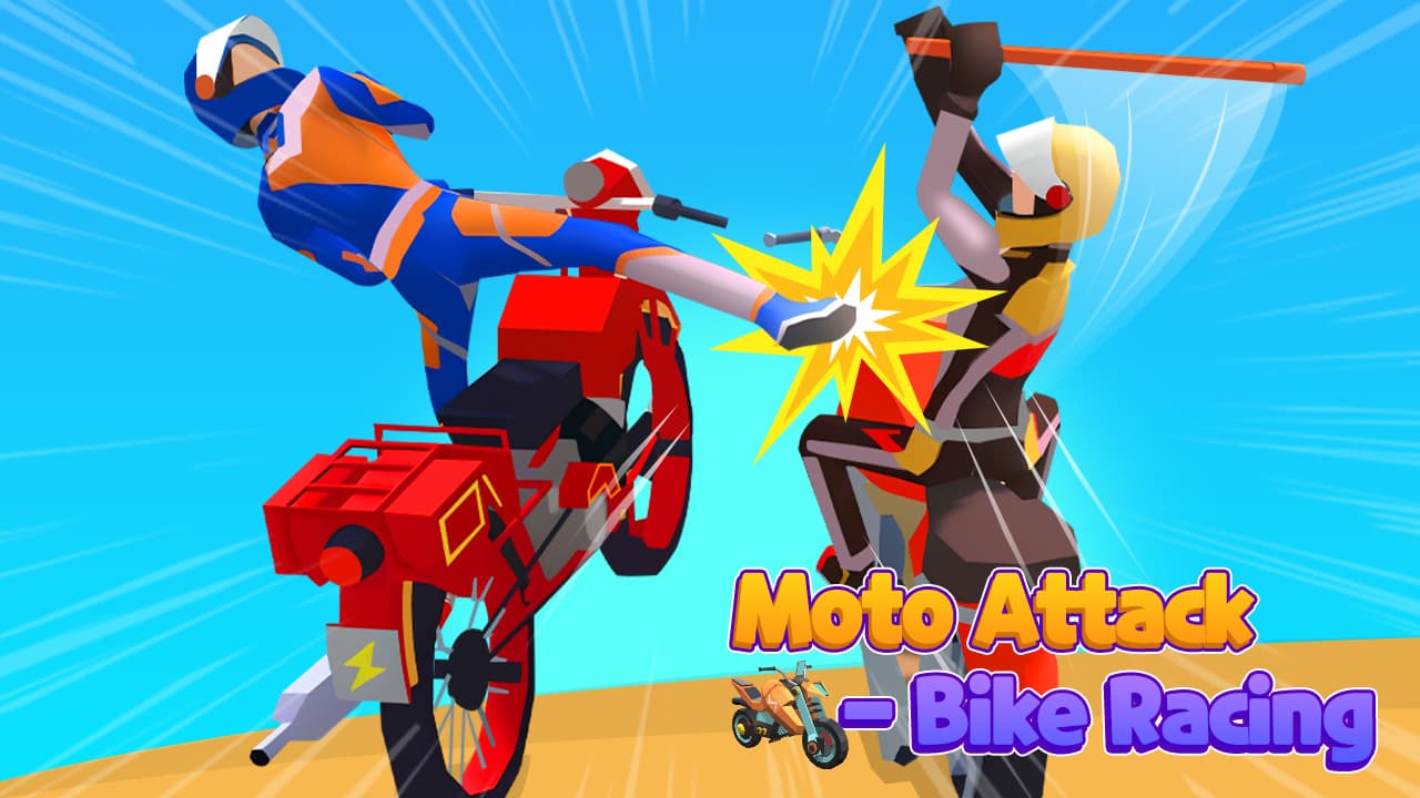 Moto Attack Bike Racing screenshot 1