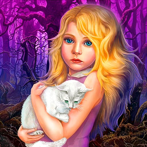 Hidden Object - Girl and Cat screenshot 3
