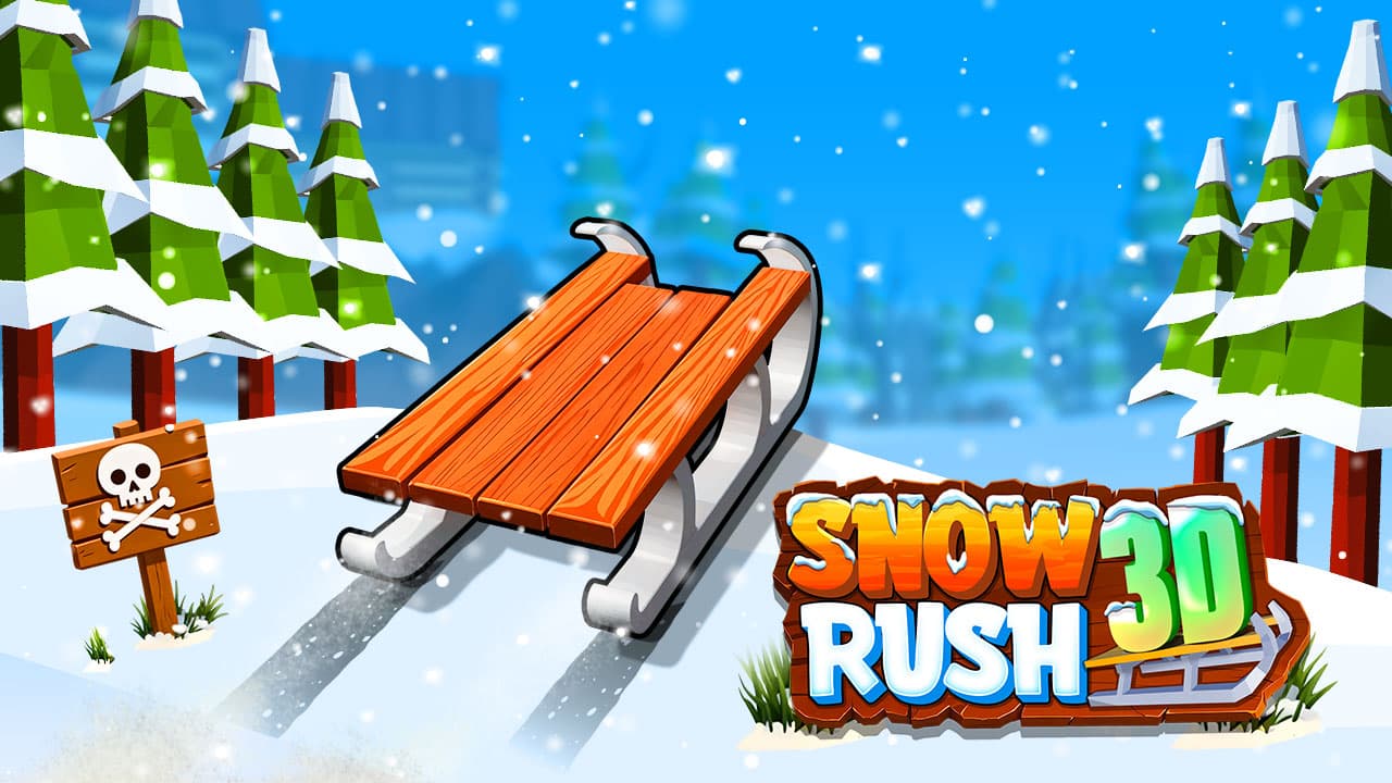 Snow Rush 3D screenshot 1