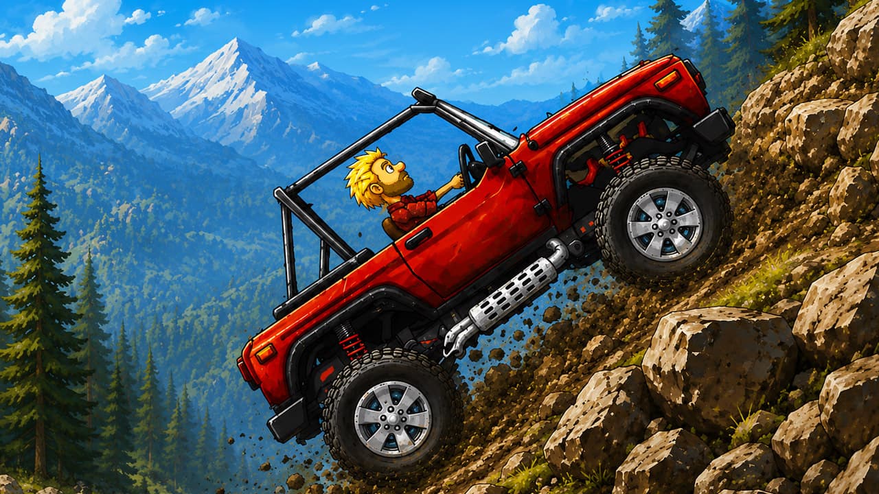 Offroad Crash Climber 4X4 screenshot 1